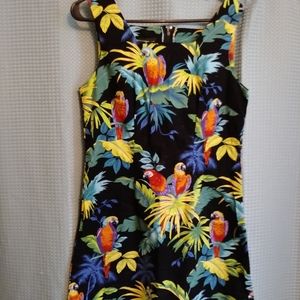 Tropical Parrot SunDress (M-10)